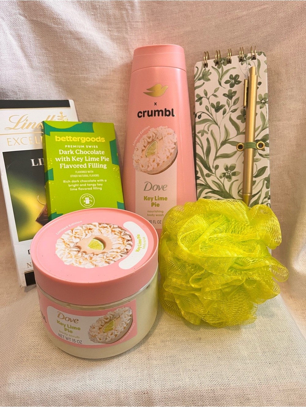Crumbl Key Lime Pie Nourishing Body Wash & Whip Cream Butter Bundle